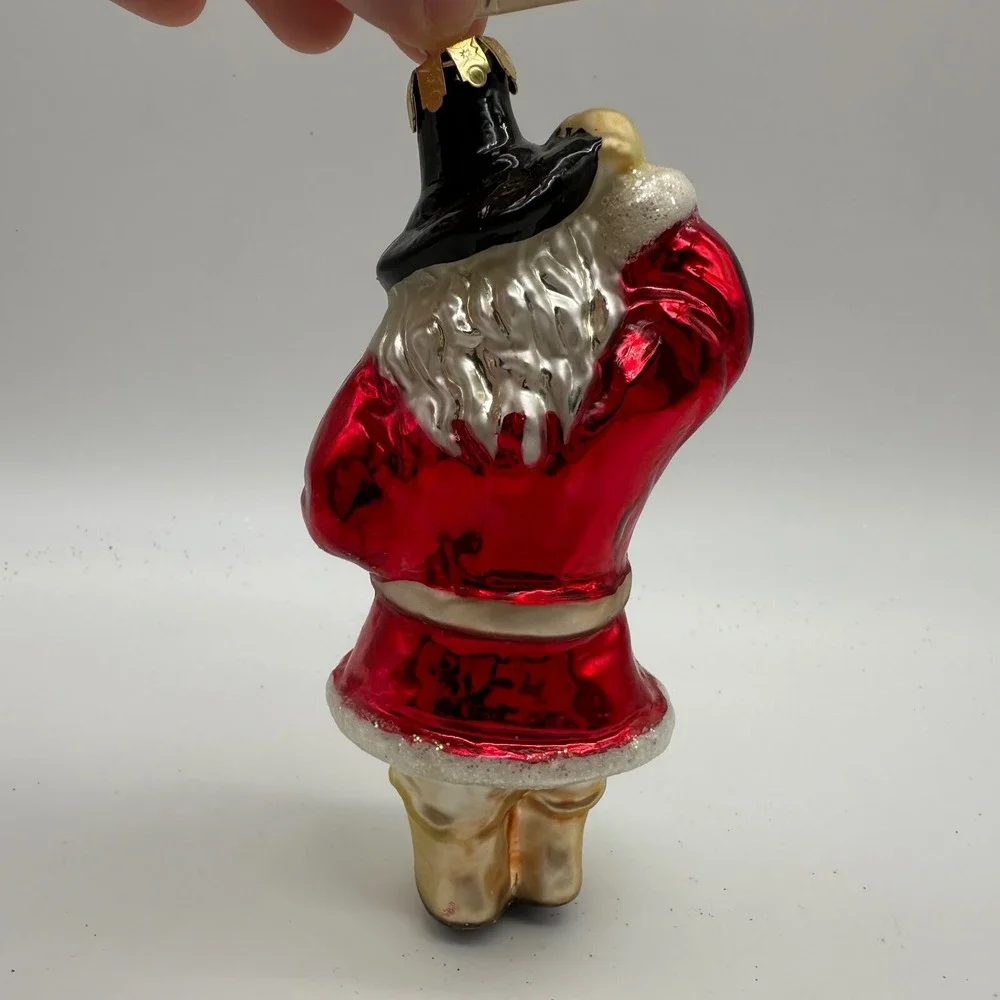 1991 Christopher Radko Cowboy Santa Ornament‎ 91-106-0 6